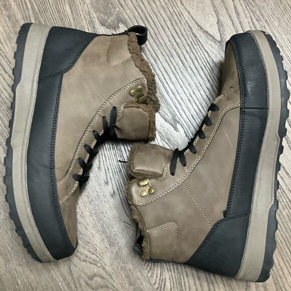 Weatherproof Men\'s Logjam Memory Foam Sneaker Boots Brown Size 11 NIB NEW main image 5